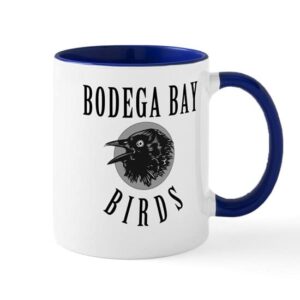 cafepress bodega bay birds mug ceramic coffee mug, tea cup 11 oz