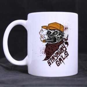 all things amz ceramic white mug funny cool man stay away gals coffee white mug (11 ounce) gift mug