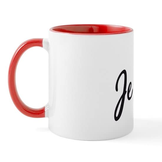CafePress Je Taime, I Love You, French Word Art Mugs Ceramic Coffee Mug, Tea Cup 11 oz