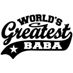 CafePress World's Greatest Baba Mug Ceramic Coffee Mug, Tea Cup 11 oz