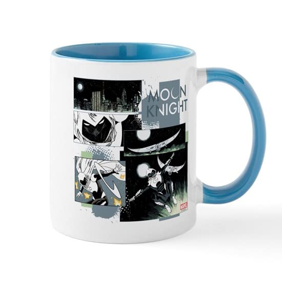 CafePress Moon Knight Panels Mug Ceramic Coffee Mug, Tea Cup 11 oz