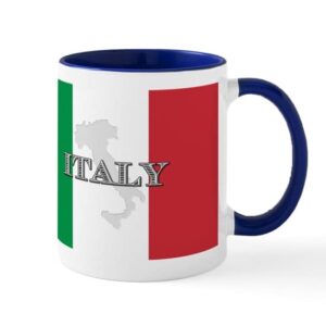 cafepress italian flag extra mug ceramic coffee mug, tea cup 11 oz