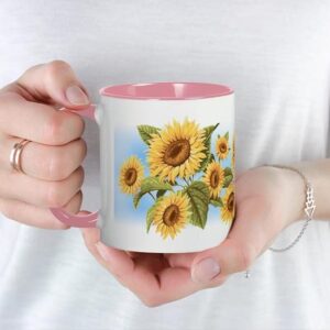 CafePress Sunflower Mug Ceramic Coffee Mug, Tea Cup 11 oz
