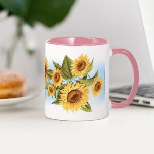 CafePress Sunflower Mug Ceramic Coffee Mug, Tea Cup 11 oz