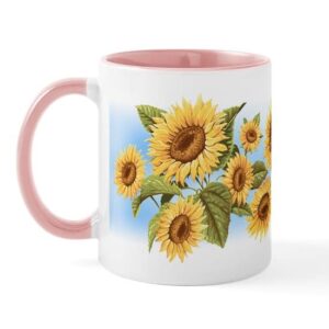 CafePress Sunflower Mug Ceramic Coffee Mug, Tea Cup 11 oz