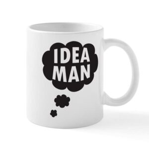 cafepress idea man mug ceramic coffee mug, tea cup 11 oz