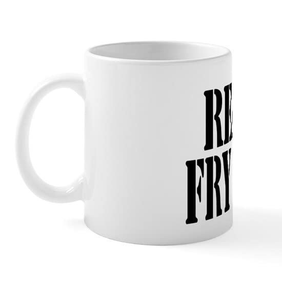 CafePress Real Men Fry Turkeys Mug Ceramic Coffee Mug, Tea Cup 11 oz