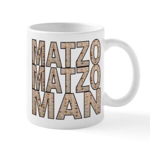 cafepress matzo matzo man mug ceramic coffee mug, tea cup 11 oz