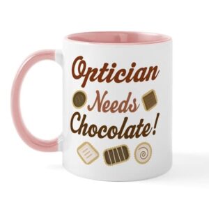 cafepress optician gift funny mug ceramic coffee mug, tea cup 11 oz