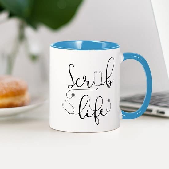 CafePress Scrub Life Ceramic Coffee Mug, Tea Cup 11 oz