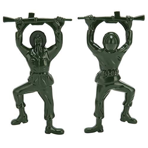 2 Pcs Green Army Man Bottle Opener, Creative 3d Mini Soldier Beer Wine Bottle Opener Beverage Easy Opening Bottle Opener Funny Bottle Opener Bartender Compatible Coke Bottle 0pener