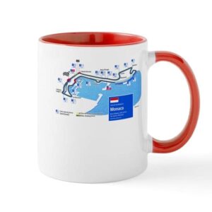 cafepress formula 1 monte carlo, monaco mug ceramic coffee mug, tea cup 11 oz