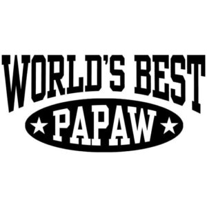 CafePress World's Best Papaw Mug Ceramic Coffee Mug, Tea Cup 11 oz