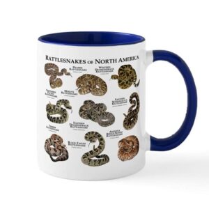 CafePress Rattlesnakes Of North America Mug Ceramic Coffee Mug, Tea Cup 11 oz