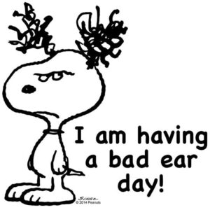 CafePress Snoopy: Bad Ear Day Mug Mugs Ceramic Coffee Mug, Tea Cup 11 oz