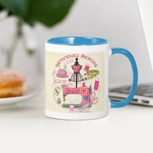 CafePress Sewing Mug Mugs Ceramic Coffee Mug, Tea Cup 11 oz