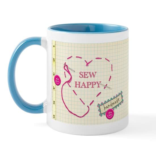 CafePress Sewing Mug Mugs Ceramic Coffee Mug, Tea Cup 11 oz