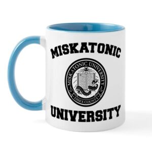 cafepress miskatonic university mug ceramic coffee mug, tea cup 11 oz