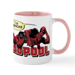 cafepress deadpool awesome ceramic coffee mug, tea cup 11 oz