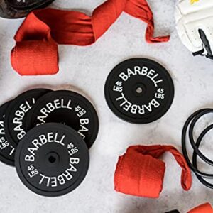 6 Set Barbell Bumper Plate Drink Coasters, Round Black Silicone Coasters, Coasters for Coffee Table, Coasters for Drinks, Absorbent Non-Stick Coaster Set for Table Top, Fitness Gym Accessories Gift