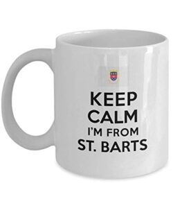 mug for people of st bart’s keep calm i’m from st bart’s best perfect cool mug ideas coffee mug tea cup nationality pride men women