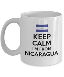 mug for nicaraguans keep calm i’m from nicaragua best perfect cool mug ideas coffee mug tea cup nationality pride men women