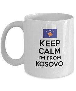 mug for people of kosovo keep calm i’m from kosovo best perfect cool mug ideas coffee mug tea cup nationality pride men women