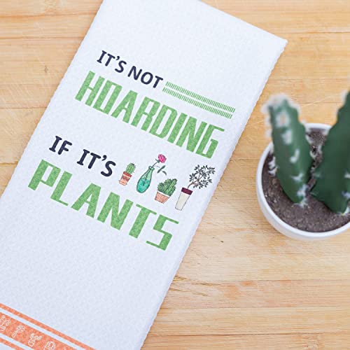 Funny Kitchen Towels, Plant Gifts for Plant Lovers Women Gardener, Funny Birthday Gift for Friend, Plant Mom Lady Gifts, Funny Gardening Gifts, Housewarming Gift