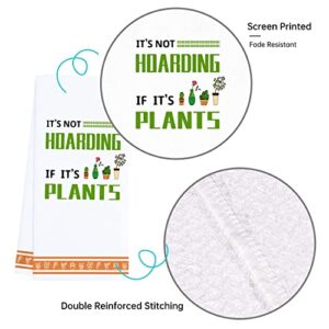 Funny Kitchen Towels, Plant Gifts for Plant Lovers Women Gardener, Funny Birthday Gift for Friend, Plant Mom Lady Gifts, Funny Gardening Gifts, Housewarming Gift