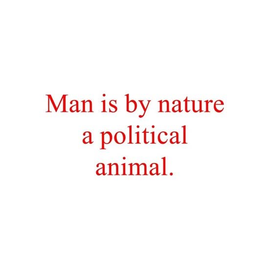 CafePress Man Is By Nature A Political Animal Mugs Ceramic Coffee Mug, Tea Cup 11 oz