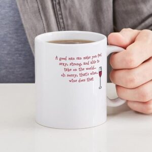 CafePress A Good Man Mug Ceramic Coffee Mug, Tea Cup 11 oz