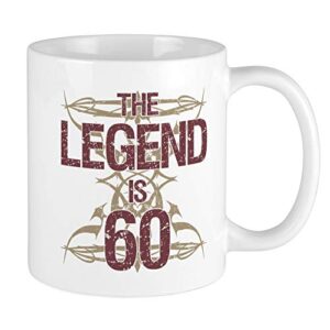 cafepress men’s funny 60th birthday mugs ceramic coffee mug, tea cup 11 oz