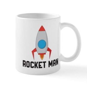 cafepress rocket man ceramic coffee mug, tea cup 11 oz