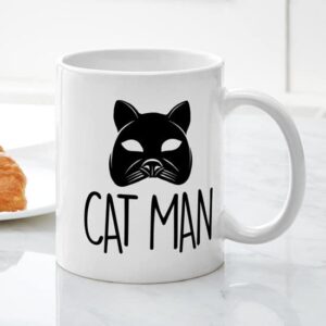 CafePress Cat Man Ceramic Coffee Mug, Tea Cup 11 oz