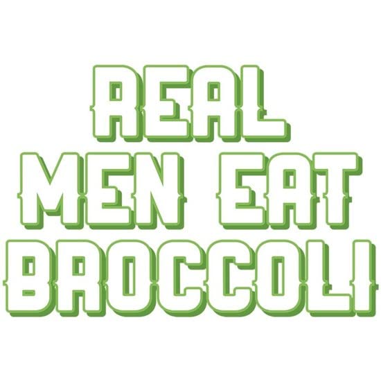 CafePress Real Men Eat Broccoli Ceramic Coffee Mug, Tea Cup 11 oz