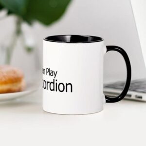 CafePress Real Men Play Accordion Mug Ceramic Coffee Mug, Tea Cup 11 oz