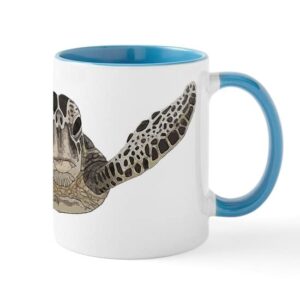 cafepress sea turtle mug ceramic coffee mug, tea cup 11 oz