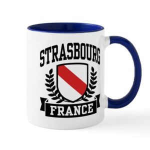 cafepress strasbourg france mug ceramic coffee mug, tea cup 11 oz