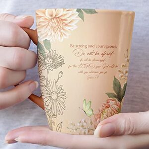 BTaT- Christian Coffee Cups, Set of 6, 12oz, Bible Verse Mugs, Christian Mugs, Bible Mug Set for Women, Christian Gifts, Inspirational Mugs for Women, Scripture Coffee Cups, Cups with Biblical Message