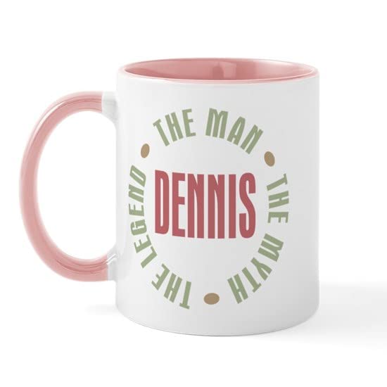 CafePress Dennis Man Myth Legend Mug Ceramic Coffee Mug, Tea Cup 11 oz