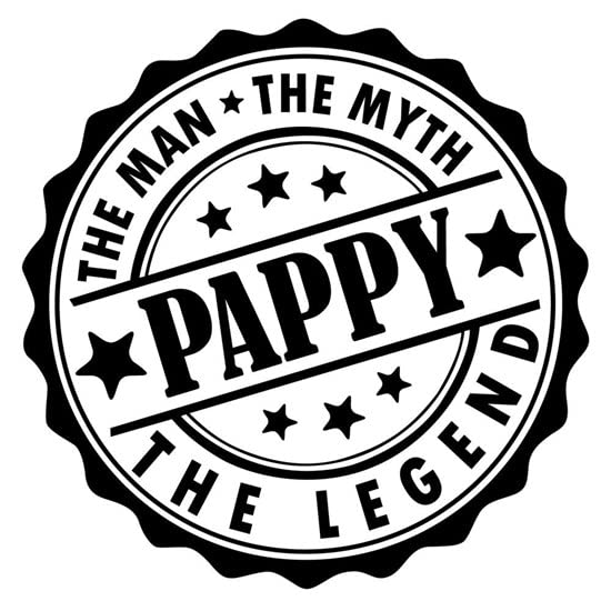 CafePress Pappy The Man The Myth The Legend Mugs Ceramic Coffee Mug, Tea Cup 11 oz