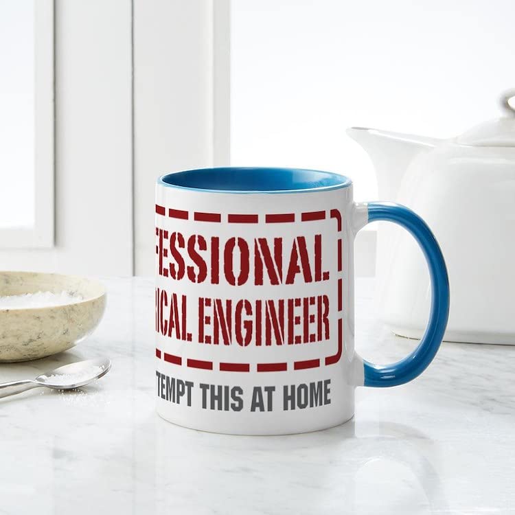 CafePress Wg141_Electrical Engineer Ceramic Mug Ceramic Coffee Mug, Tea Cup 11 oz