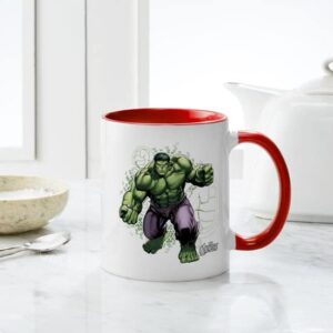 CafePress Avengers Hulk Fists Mug Ceramic Coffee Mug, Tea Cup 11 oz