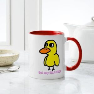 CafePress Duck Song Mugs Ceramic Coffee Mug, Tea Cup 11 oz