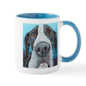cafepress great dane mugs ceramic coffee mug, tea cup 11 oz