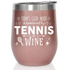 tennis gifts, tennis gifts women/men, tennis gift unique, gifts for a tennis lover, tennis gifts for girls, tennis gifts for women funny, funny tennis player themed wine tumbler gifts 12oz