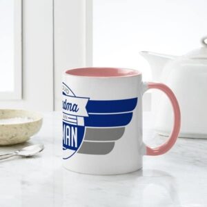 CafePress Proud Grandma Of An Airman Mug Ceramic Coffee Mug, Tea Cup 11 oz
