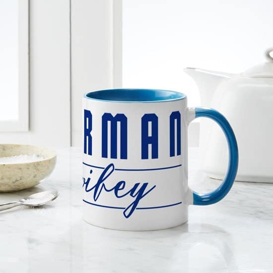 CafePress Airman Wifey Mug Ceramic Coffee Mug, Tea Cup 11 oz