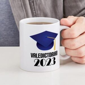 CafePress Valedictorian 2023 Mugs Ceramic Coffee Mug, Tea Cup 11 oz