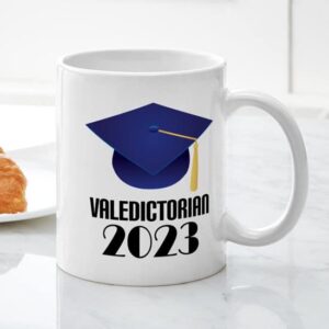 CafePress Valedictorian 2023 Mugs Ceramic Coffee Mug, Tea Cup 11 oz